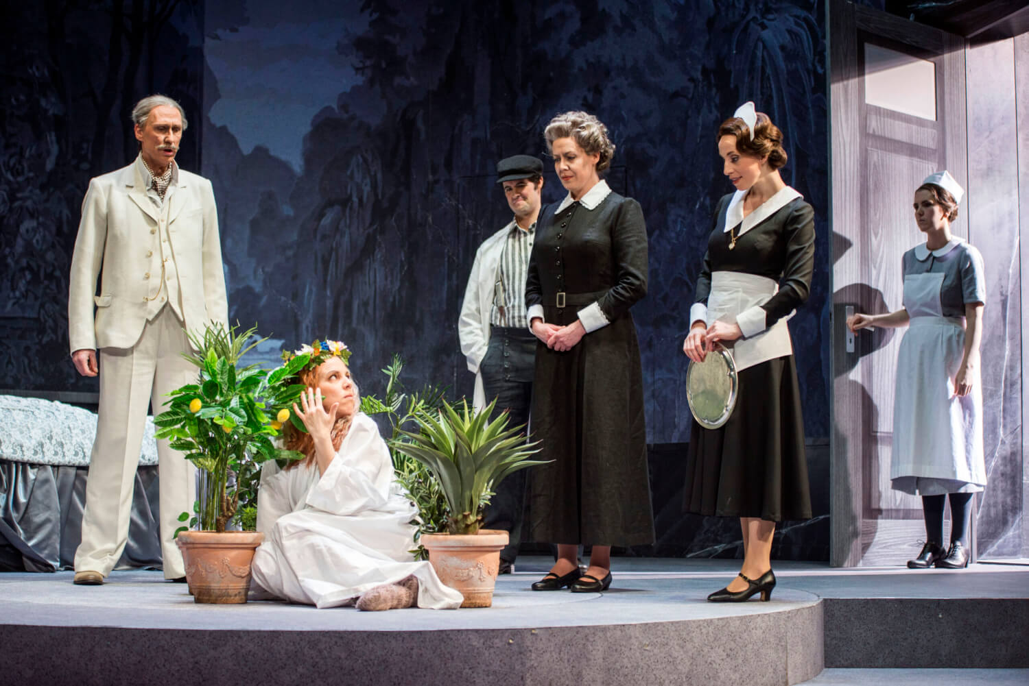 Andreas Jören (Dottore), Eva Bernard (Isabella), Stephen Chambers (Panfilo), Patricia Roach (Teodata), Kirsten Labonte (Simonetta), Lotte Kortenhaus (Beatrice)