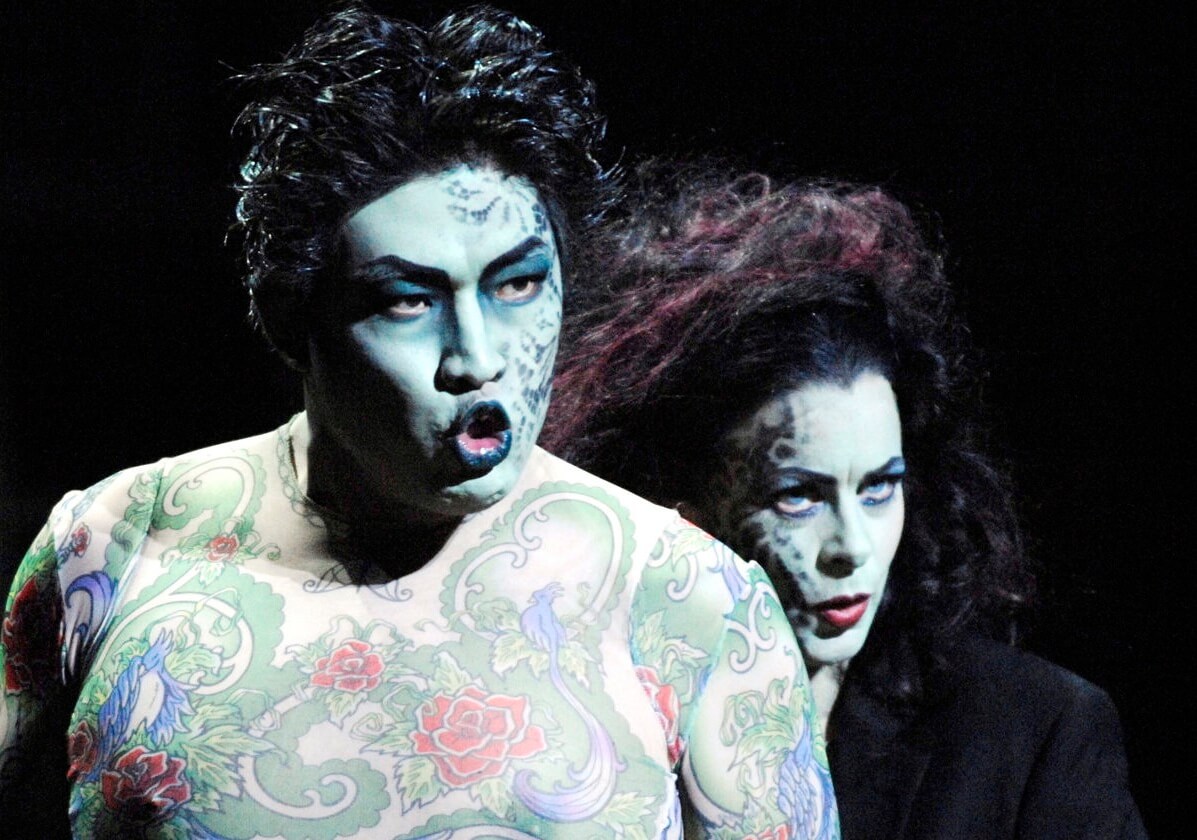 Szene aus Giacomo Meyerbeers "L’Africaine“ in Würzburg.