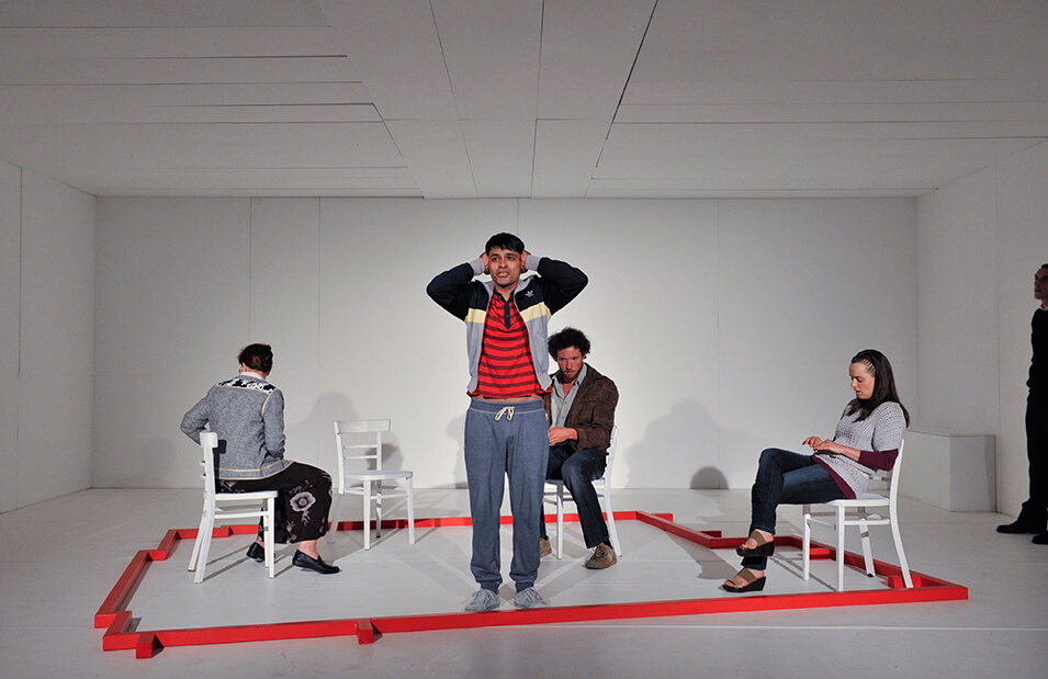 Eine ägyptische Familie heute in "Tahrir Tell" am Mannheimer Schnawwl.