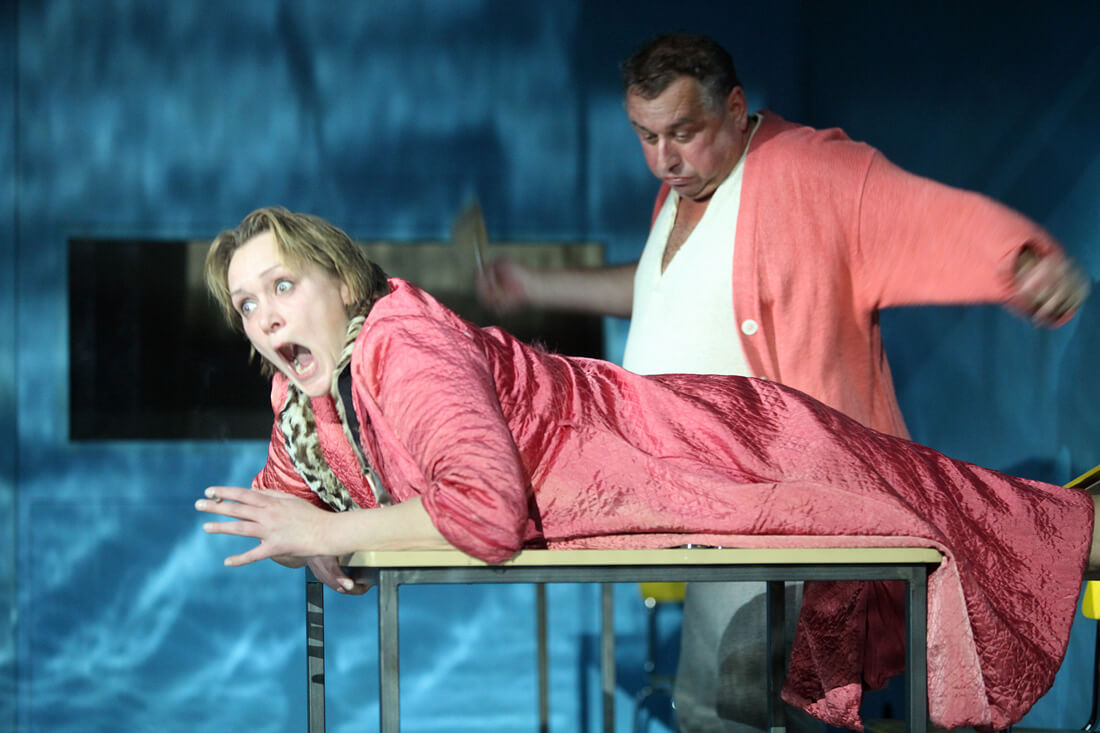 Petra Ehlert und Hilmar Eichhorn im "Arzt wider Willen".