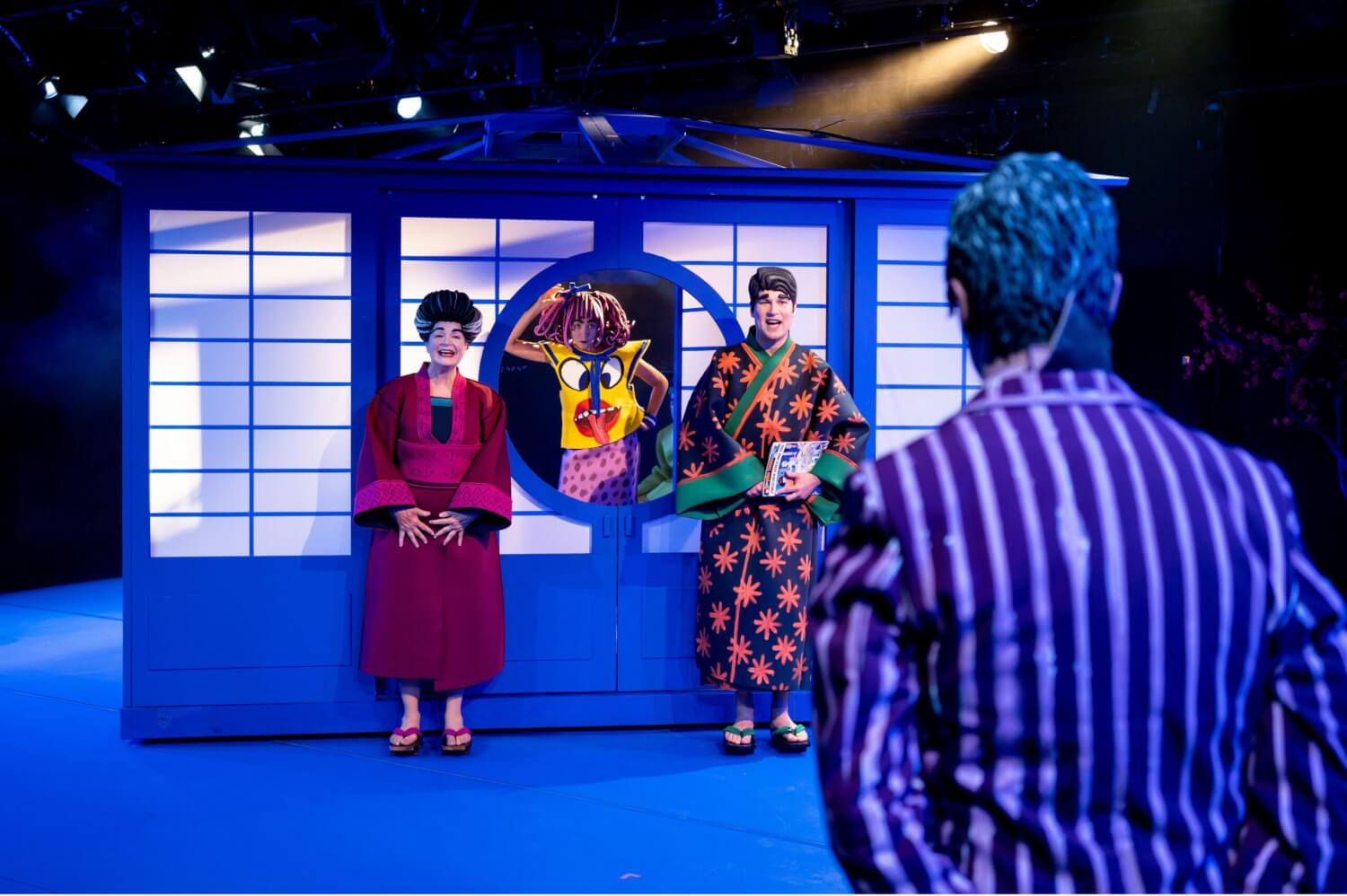 Eva-Maria Keller, Alexandra Lukas, Artur Spannagel und Tim Czerwonatis