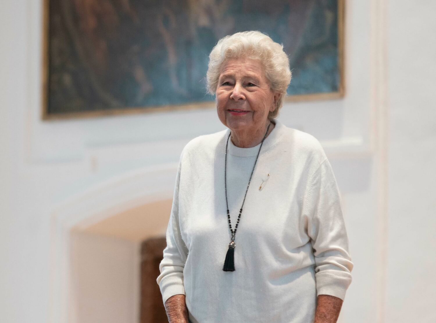 Christa Ludwig bei einer öffentlichen Meisterklasse im Rahmen der Salzburger Festspiele 2018