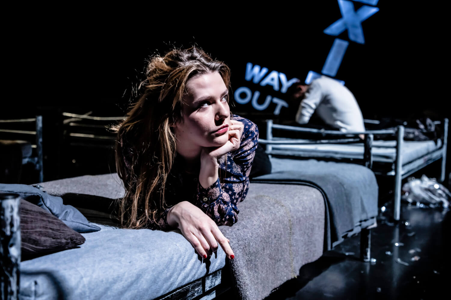 Szene aus "Auf der Flucht"