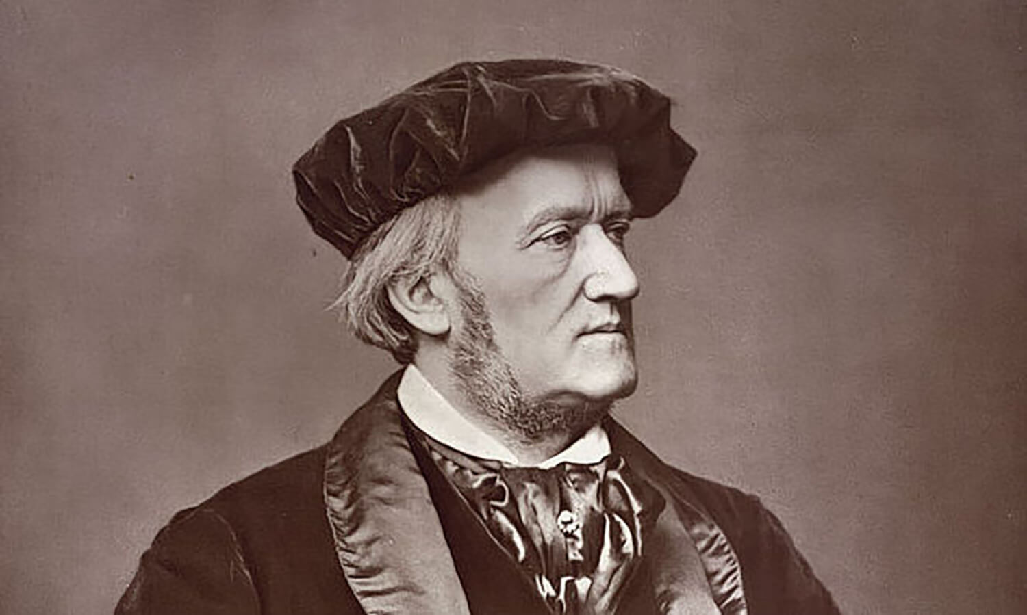 Richard Wagner, Foto von Franz Hanfstaengl, 1871