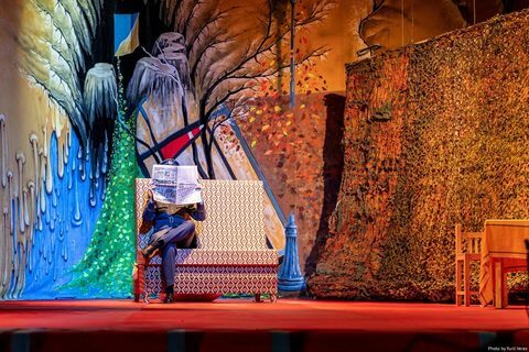 Inszenierungsfoto aus der Kiever Originalaufführung @ Anastasia Maslakova/Yurii Veres