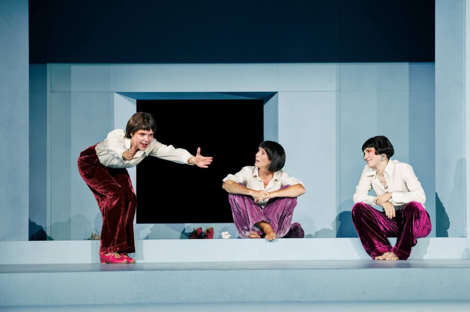 Szene aus "Mascha K." am Schauspiel Frankfurt