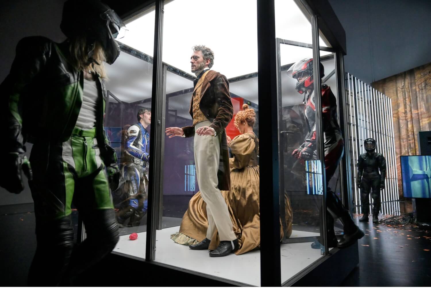 Das installierte Ensemble in „Baracke“