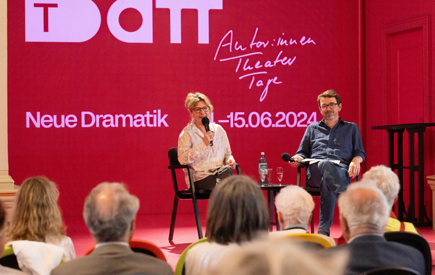 Intendantin Iris Laufenberg und Festivalleiter Bernd Isele