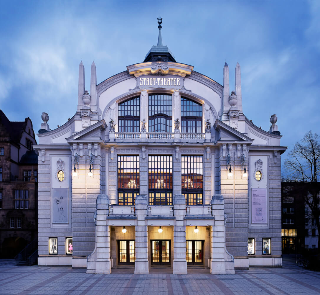 Zu sehen ist das Stadttheater Bielefeld