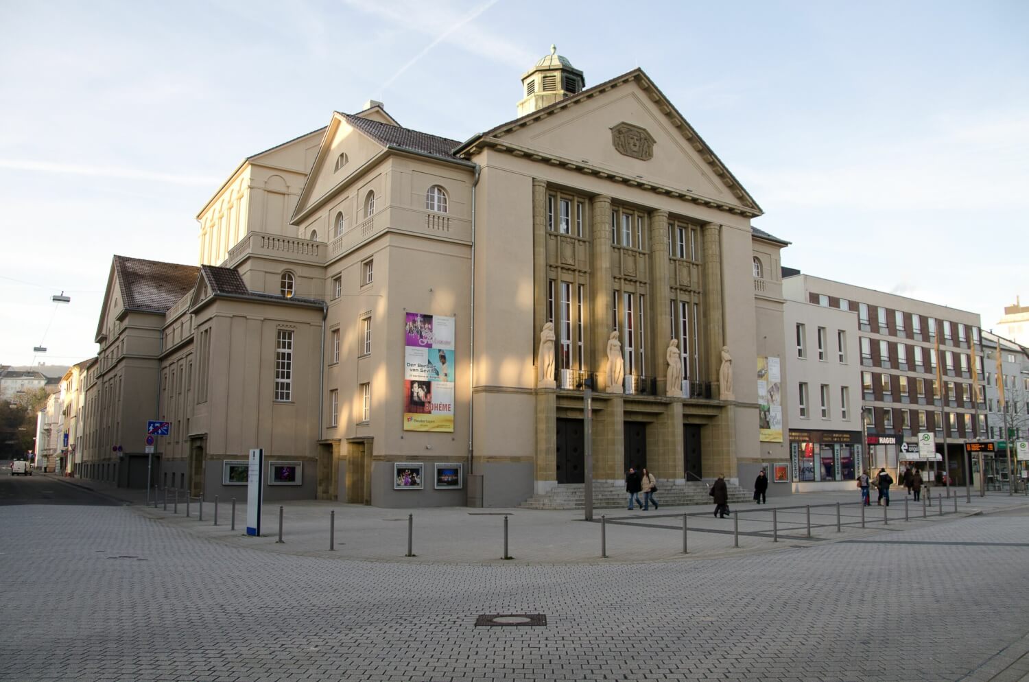 Zu sehen ist das Theater Hagen