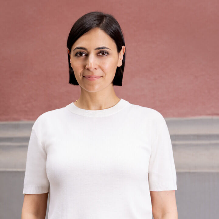 Zu sehen ist Selen Kara, Intendantin des Schauspiel Essen