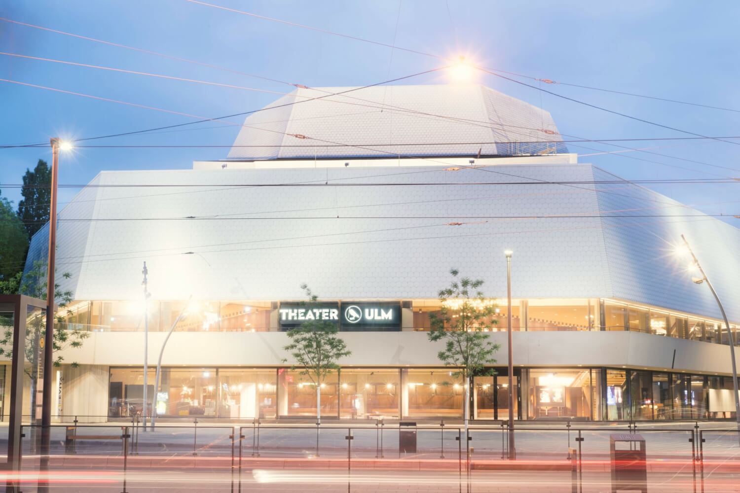 Man sieht das Theater Ulm
