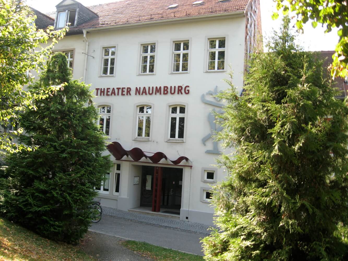 Die Außenansicht des Theater Naumburg