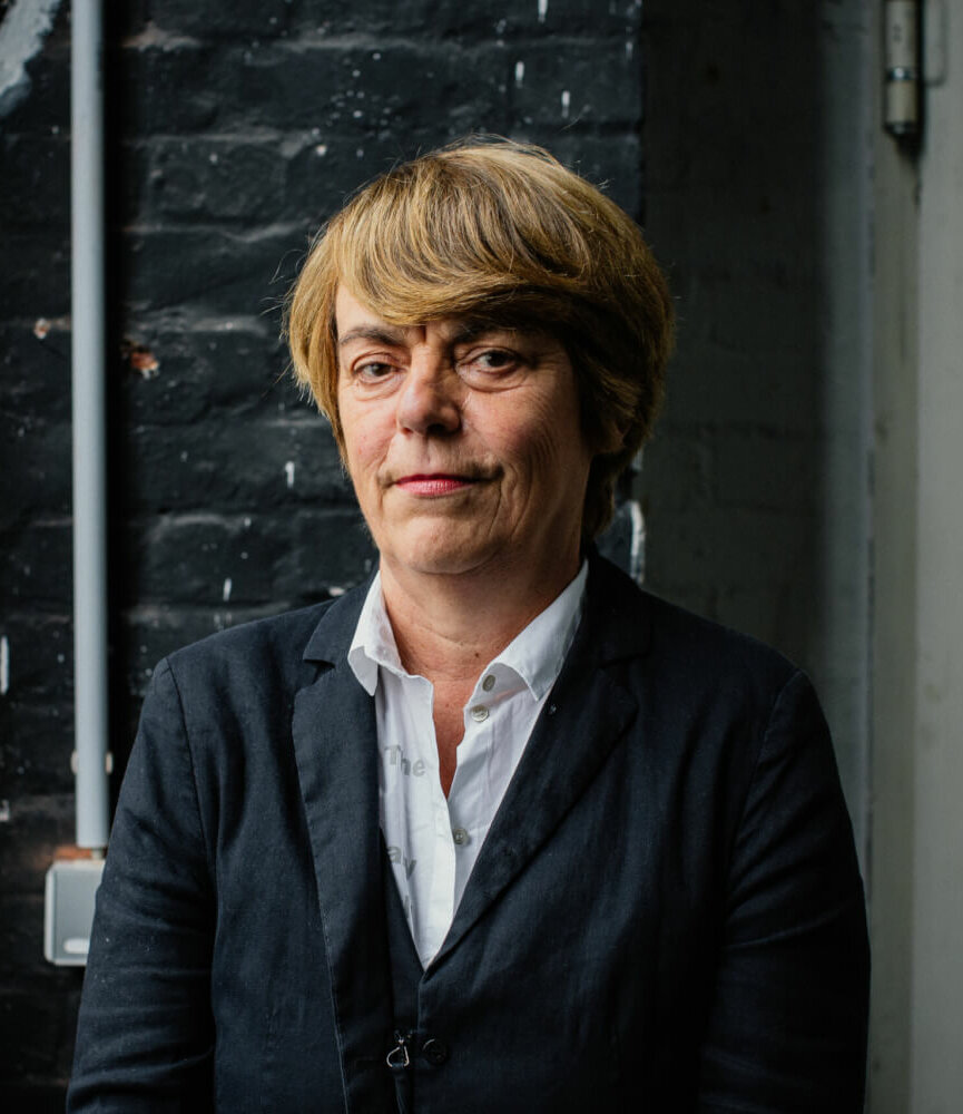 Man sieht Amelie Deuflhard, Intendantin Kampnagel in Hamburg