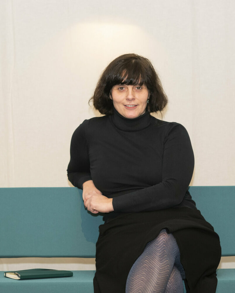 Zu sehen ist Sonja Karadza, künstlerische Leiterin Theater im Marienbad