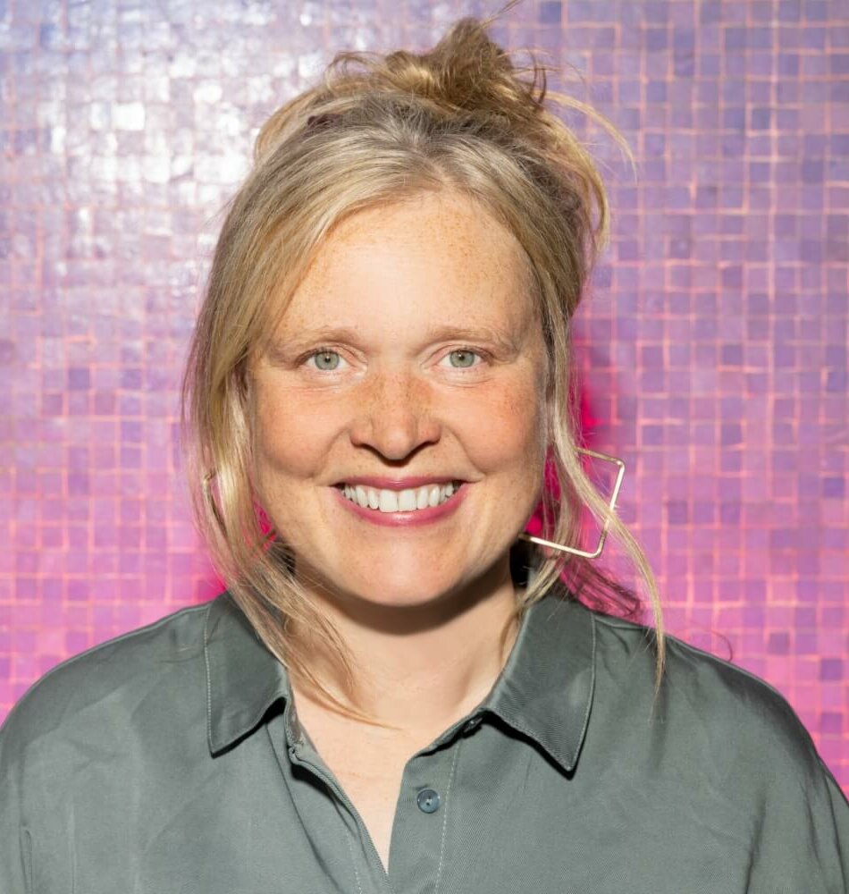 Man sieht Angela Merl, Leiterin des Jungen Theaters am Theater Münster