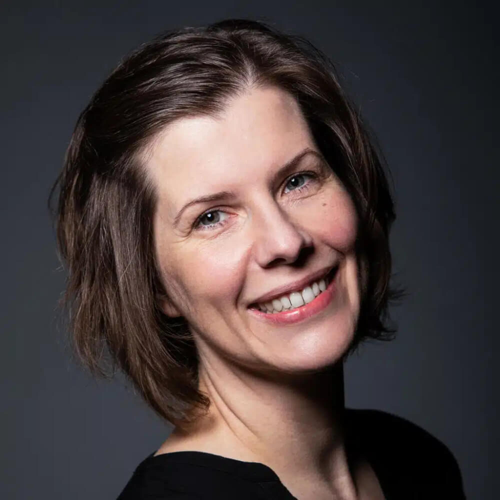 Man sieht Anja Nicklich, Operndirektorin am Theater Koblenz