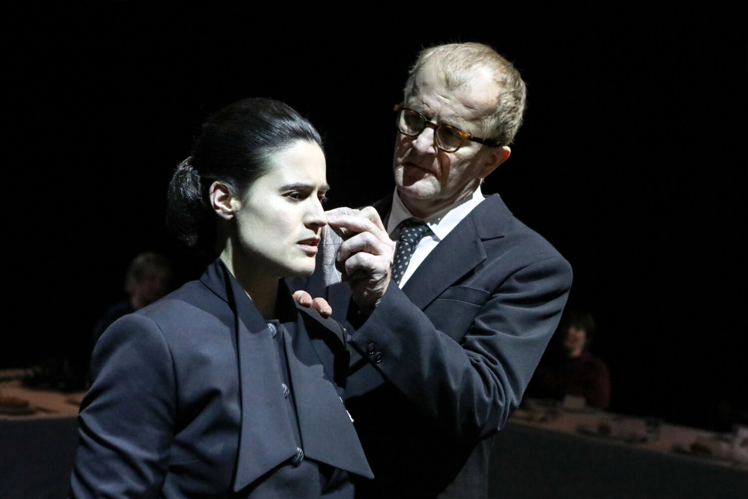 Das Ehepaar Eichmann (Regine Lenders und Torsten Bauer)