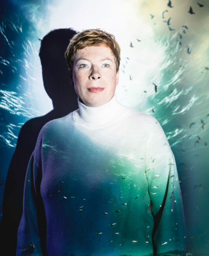 Man sieht Antje Thoms, Schauspieldirektorin des Theater Regensburg