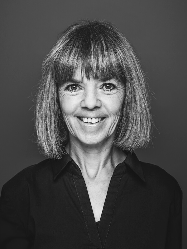 Man sieht Barbara Buser, Ballettdirektorin am Theater Hof