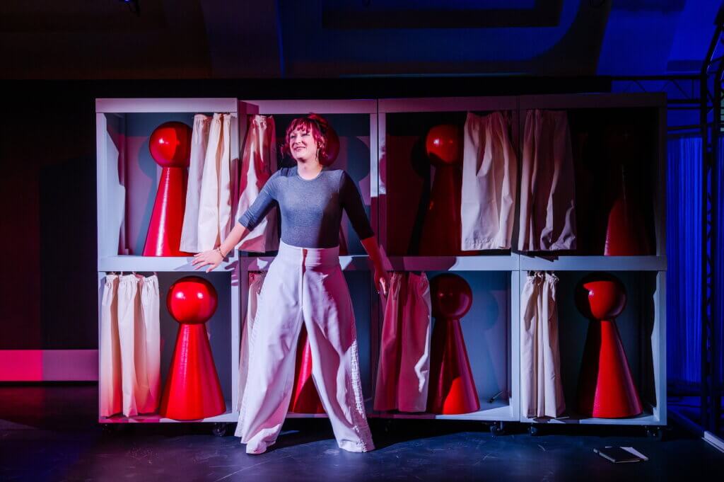 Szene aus „Ein wenig Farbe“, Musikalische Komödie Leipzig