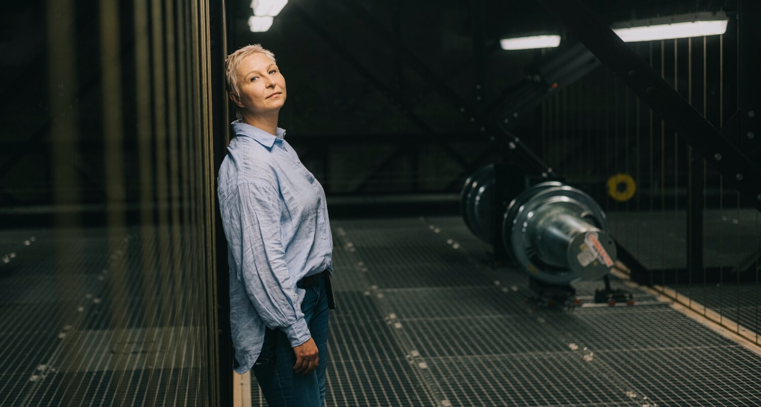 Sina Rohrlack, Technische Direktorin am Theater. Oberhausen