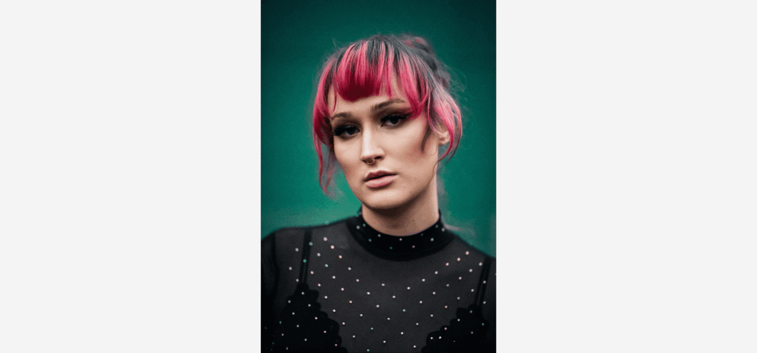 Porträt von trans Musicaldarstellerin AMY