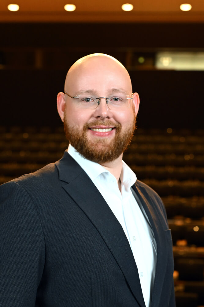 Porträt Christoph Neumann, geschäftsführender Direktor des Westfälischen Landestheater.