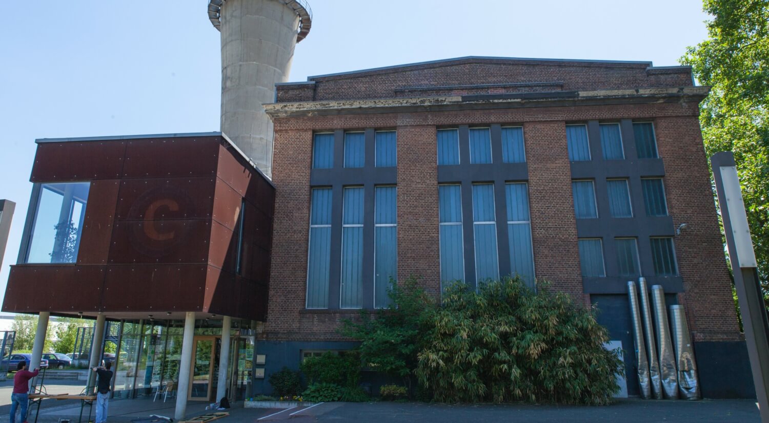 Außenansicht des Consol Theater.