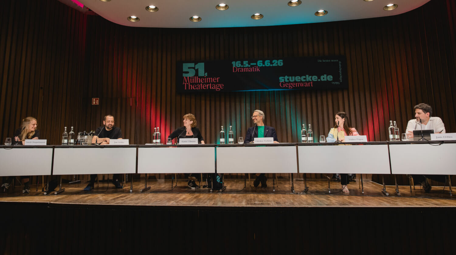 Die Jurydebatte beim Mülheimer Dramatikpreis 2026