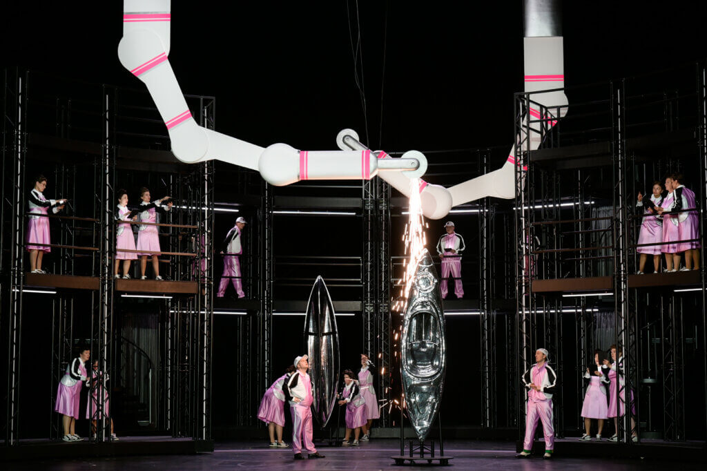 „Zar und Zimmermann“ von Albert Lortzing an der Deutschen Oper Berlin.